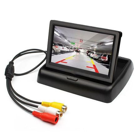 Monitor 4.3 LCD pliabil pentru camera marsarier
