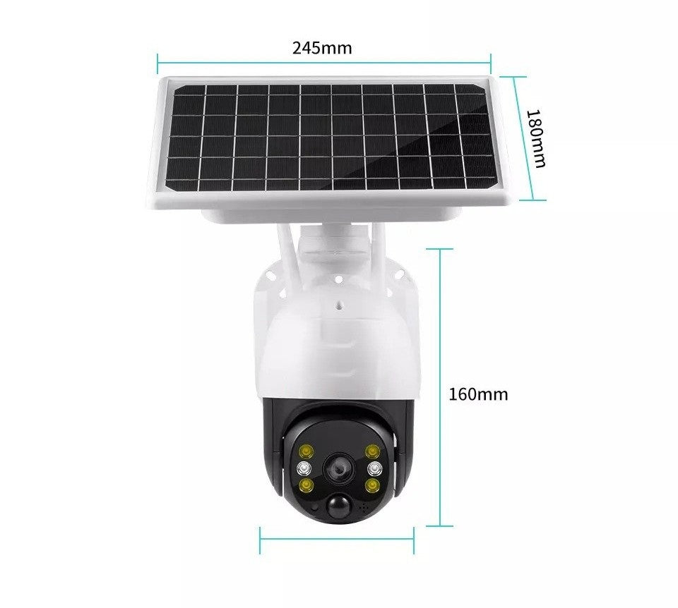 Camera de supraveghere Wifi, wireless cu panou solar