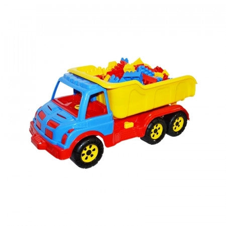Camion plastic 60 CM pentru copii, simplu + accesorii optionale