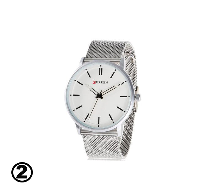 Ceas barbatesc Elegant Classic Slim curea metalica