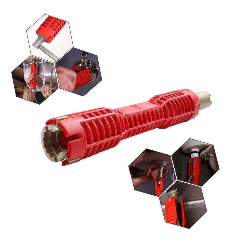Cheie multifunctionala instalatori, ideala pentru instalatii sanitare