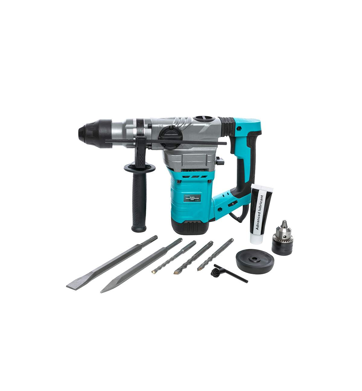 Ciocan rotopercutor + 3 burghie si 2 dalti,1500W