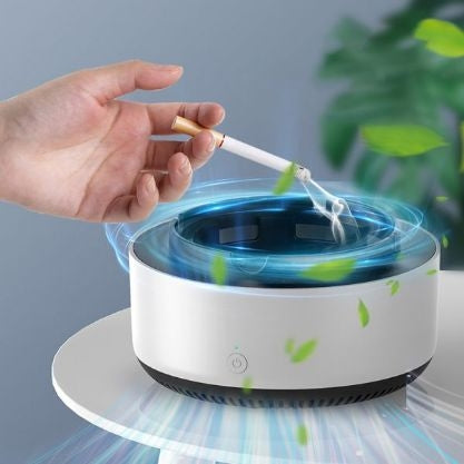 Scrumieră electrică cu funcție de purificare a aerului - eliminare mirosuri neplăcute