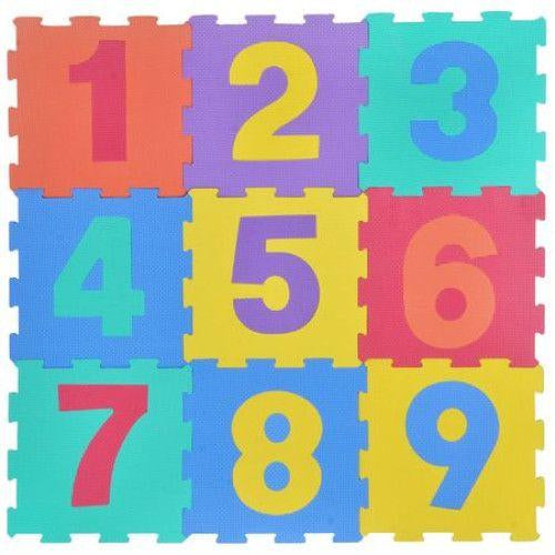 Covoras tip puzzle pentru bebelusi, 9 piese