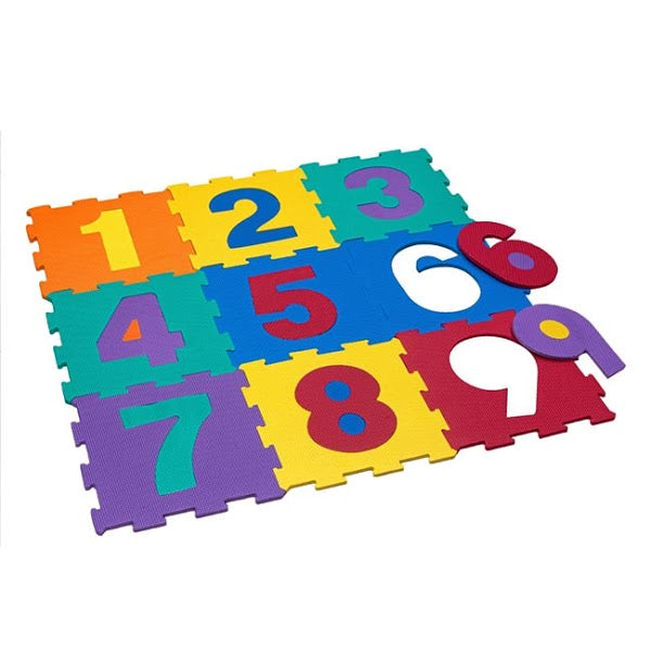 Covoras tip puzzle pentru bebelusi, 9 piese
