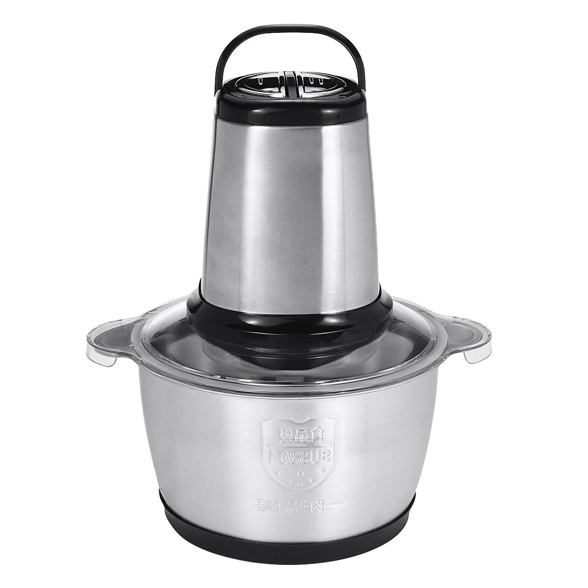 Tocator electric universal, maruntitor cu 4 lame, vas inox
