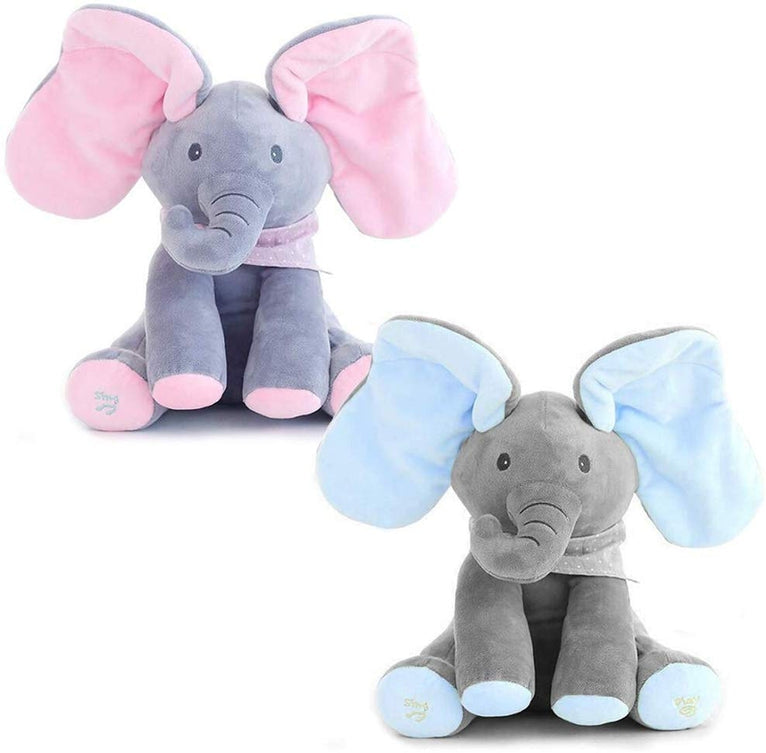 ELEFANT DE PLUȘ CUCU BAU – ELEPHANTY