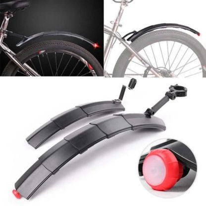 Aparatoare de noroi retractabila pentru bicicleta