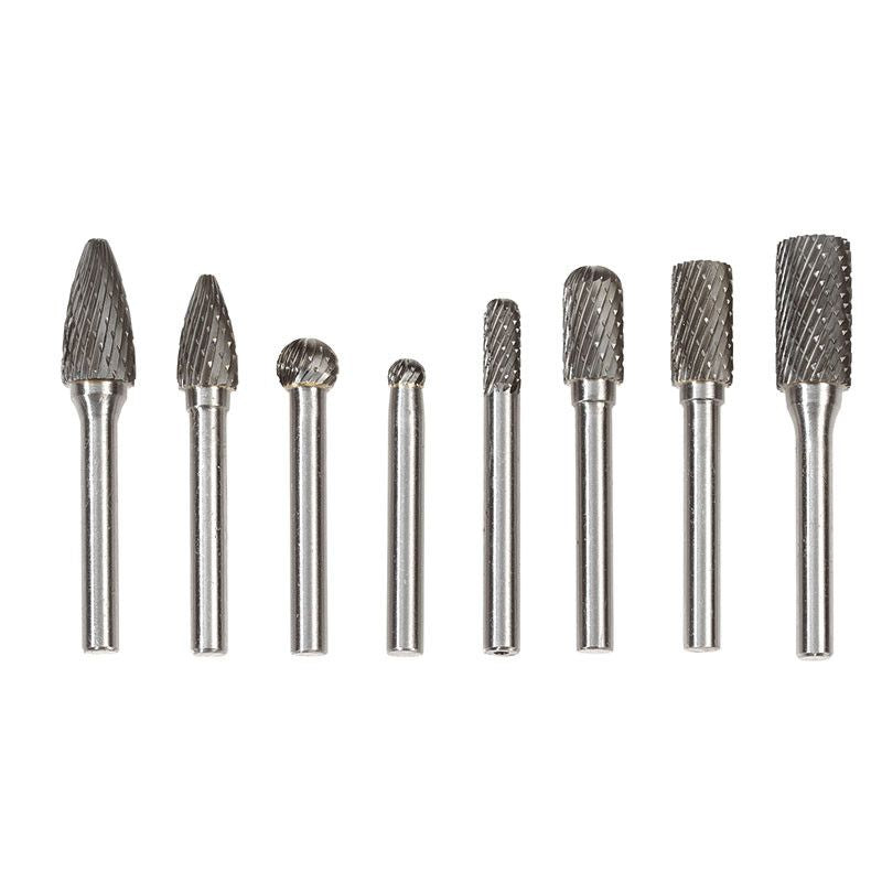 Set 8 freze biax din carburi metalice