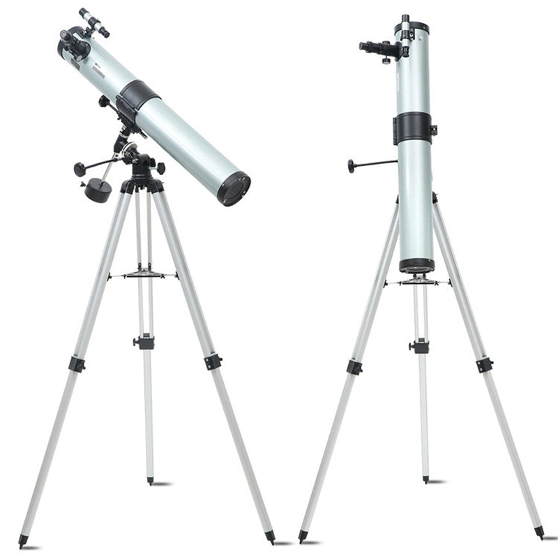 Telescop astronomic tip reflector lentile Barlow 2x, 4 reglaje magnifiere pana la 225x