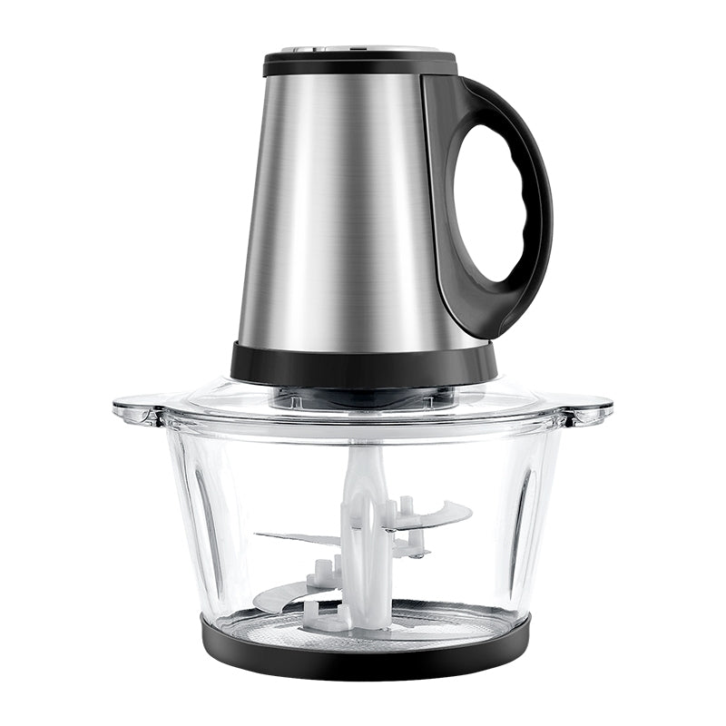 Tocător electric din inox pentru carne și legume, 2L