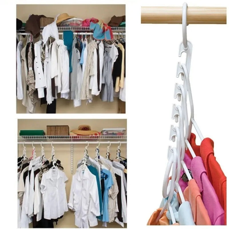 Set 8 organizatoare pentru umerase, Wonder Hanger