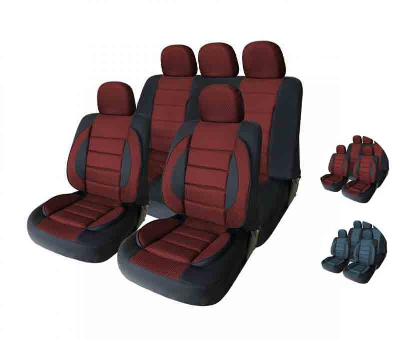 Huse auto premium 3D universale cu suport lombar incorporat și compatibilitate cu scaunele cu Airbag: Protecție și confort superioare pentru mașina ta