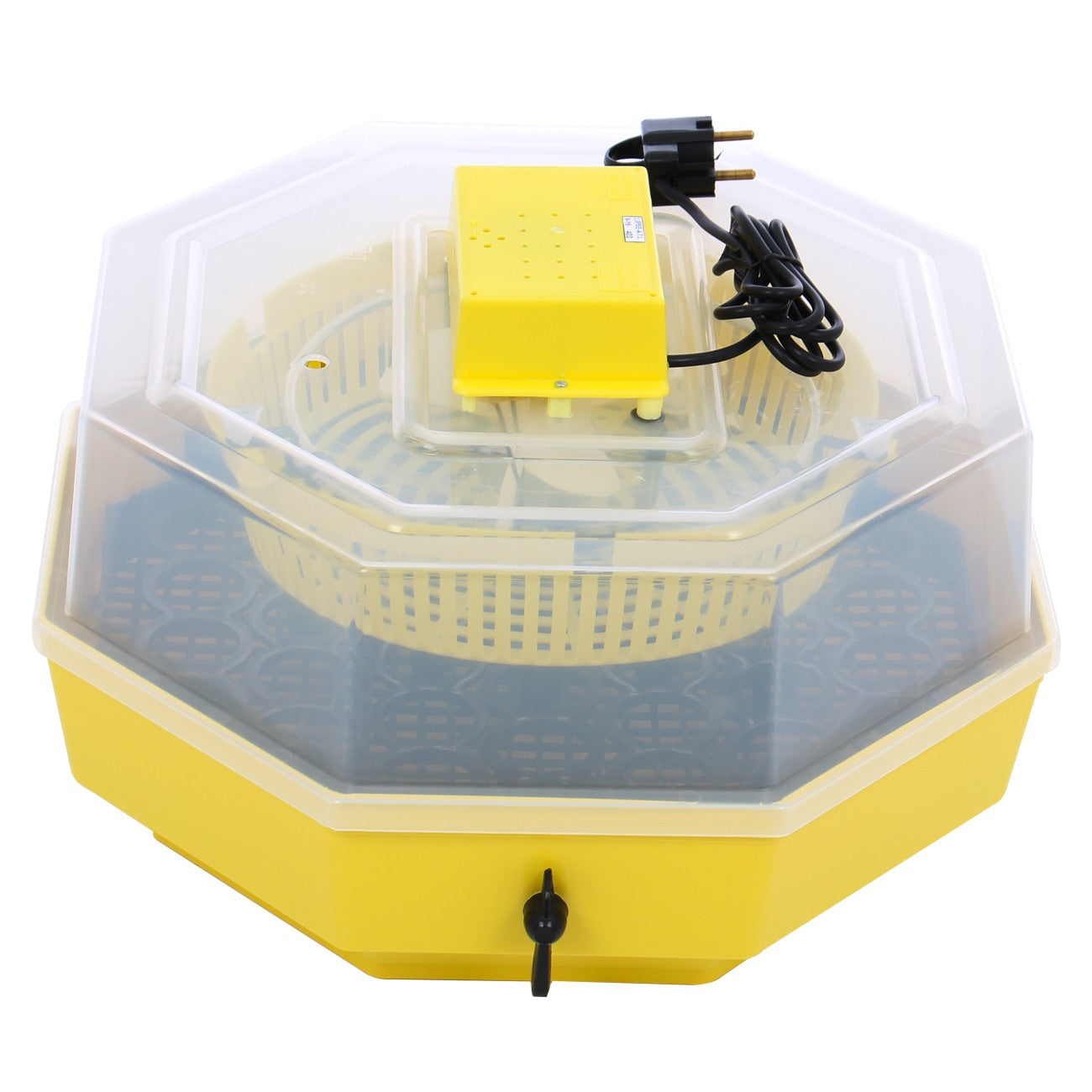 INCUBATOR ELECTRIC , ERT-MN 9052, TEMPERATURA INCUBARE 38 GRADE, CAPACITATE 41 OUA GAINA, Dispozitiv intoarcere oua