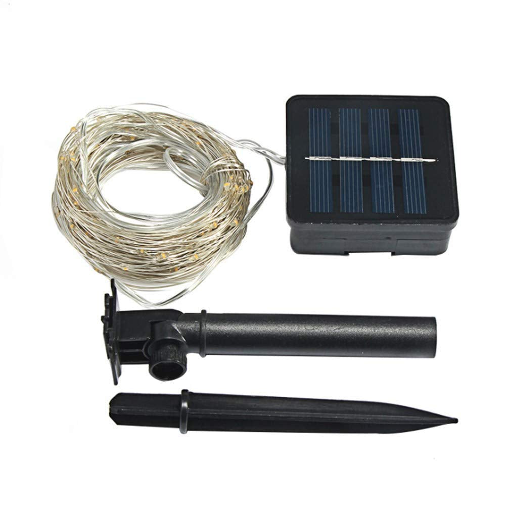 Instalatie solara pentru casa sau gradina, 120 LED-uri, 14 metri