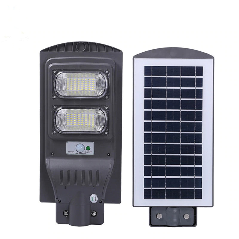 Lampa cu panou solar , senzor de miscare si comutator de noapte,120W