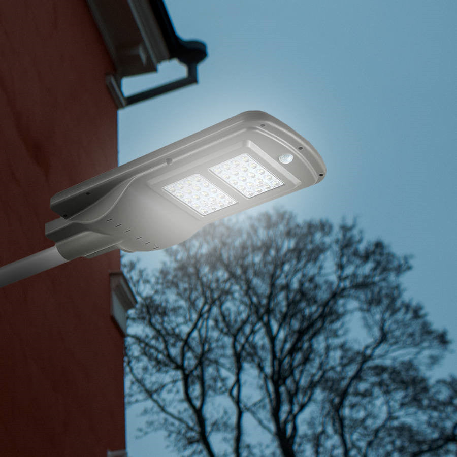 Lampa solara stradala sau de curte, 120W, cu telecomanda
