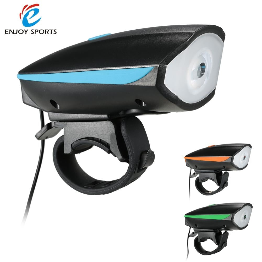 Lanterna 2in1 pentru bicicleta reincarcabila cu LED si alarma