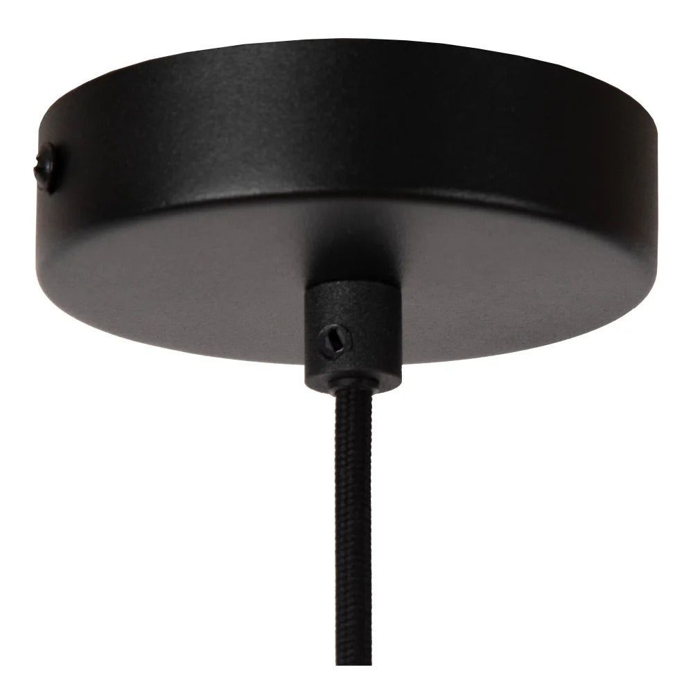 Pendul GREGORY cu 3 Becuri E27, Negru, Ø34,3 cm, Structură din Oțel