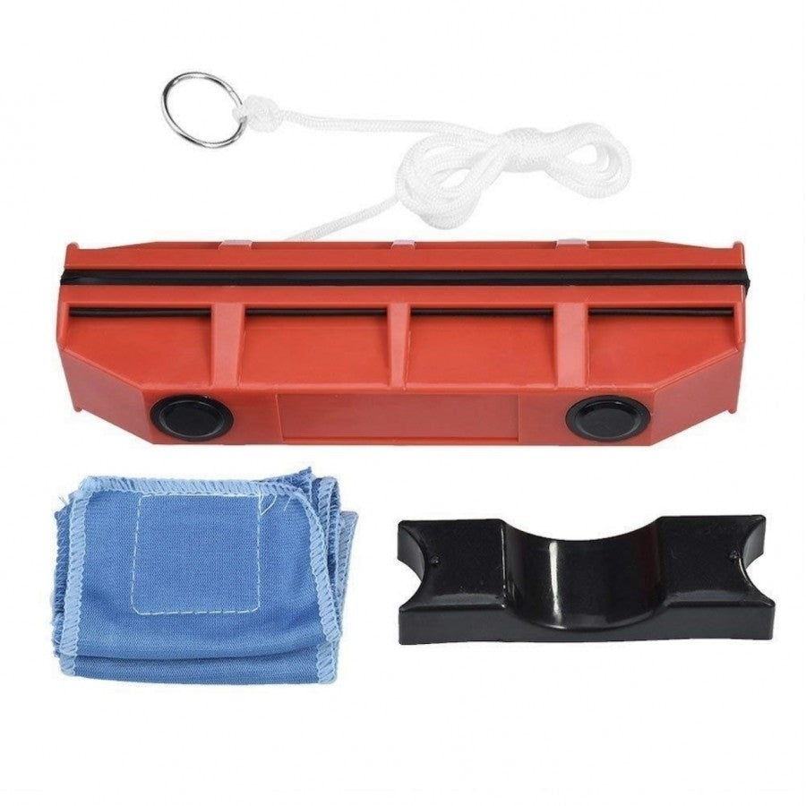 Dispozitiv magnetic pentru curatat geamuri intre 2-8mm