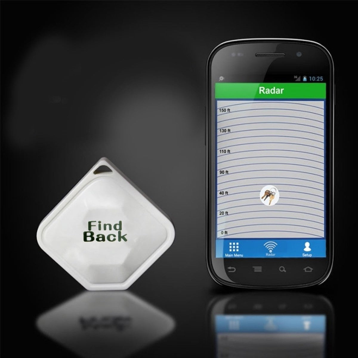 Breloc chei antipierdere Smart iTag Find Back
