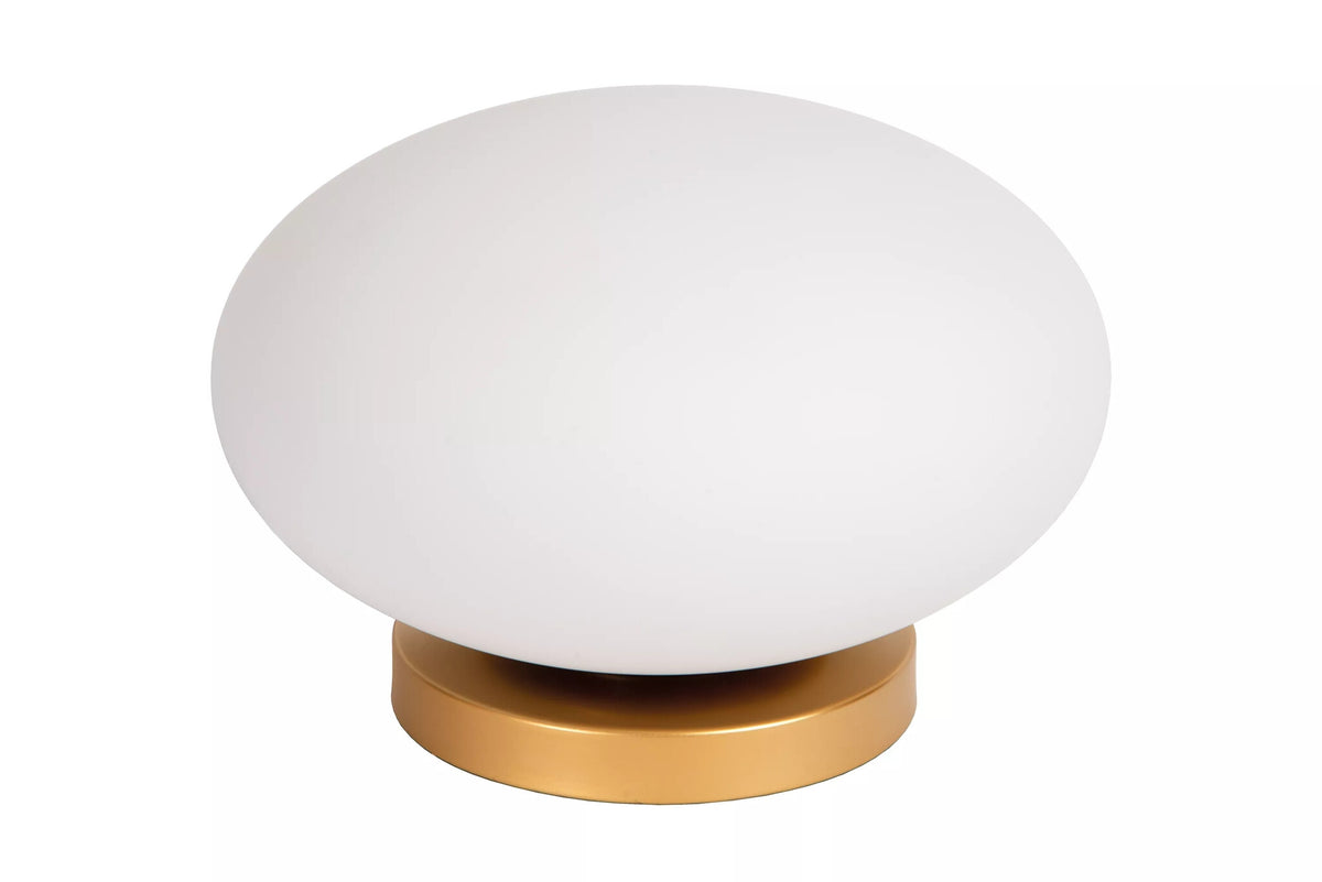 Lampă de Masă ELYSEE din Sticlă Opal, Ø30 cm, 1 x E27