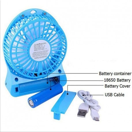 Mini Ventilator Portabil cu Acumulator