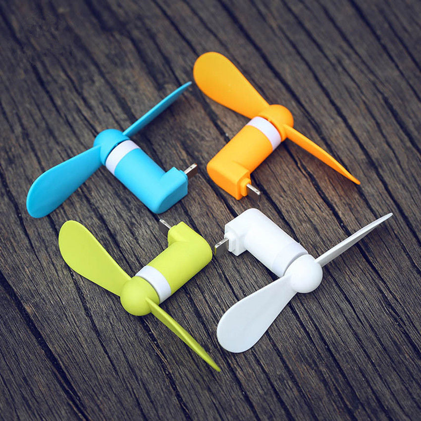 Mini ventilator portabil pentru telefon micro usb Smartphone