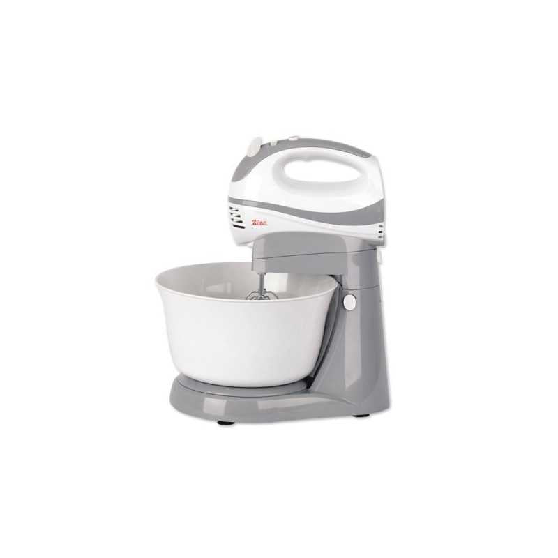 Mixer cu bol, 7 viteze si 4 accesori incluse
