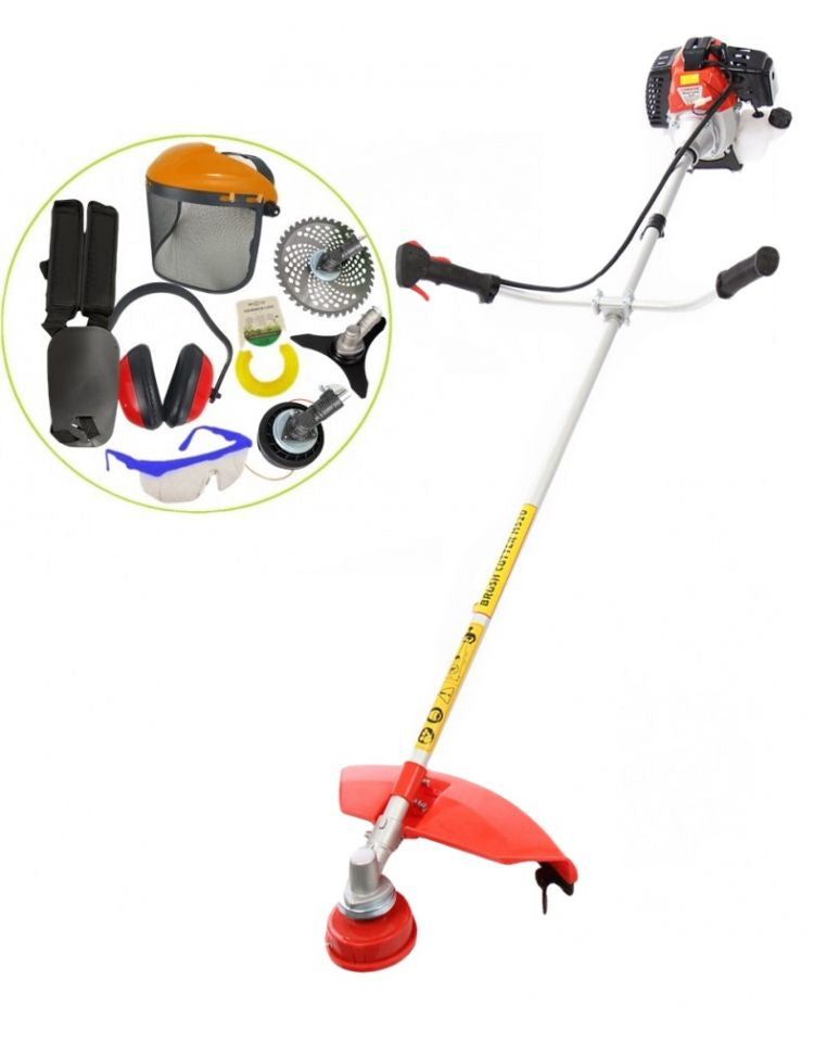 Motocoasa pe benzina Craft-tec 6100 ULTRA, 6 Cp, 52 cc, 9000 Rpm, 8 accesorii incluse