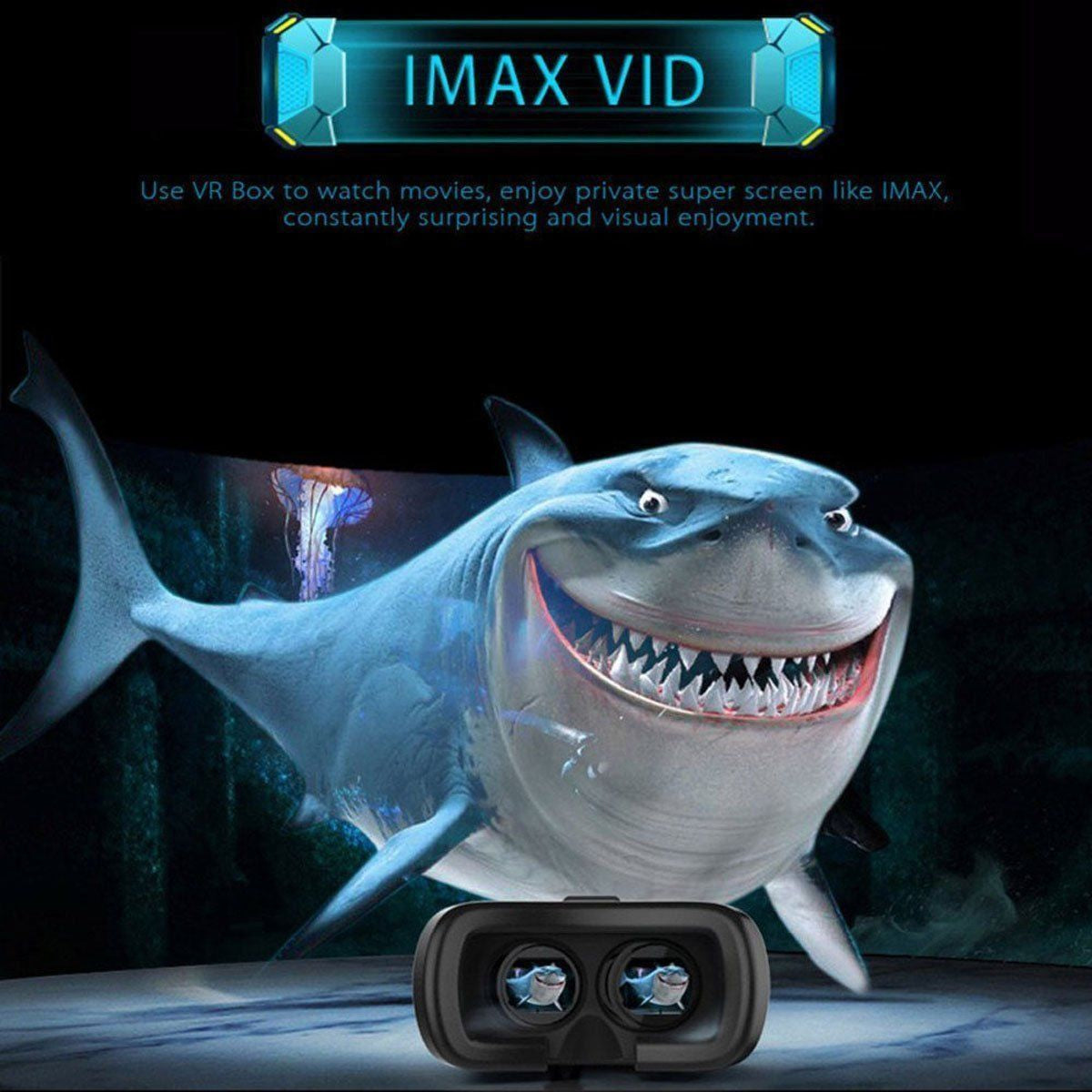 Ochelari realitate virtuala 3D VR CASE 360 grade