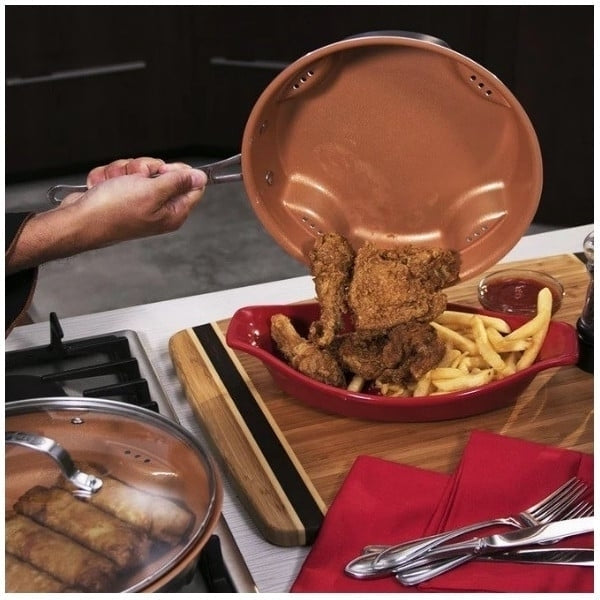 Tigaie Air Fry Ceramica , 28cm