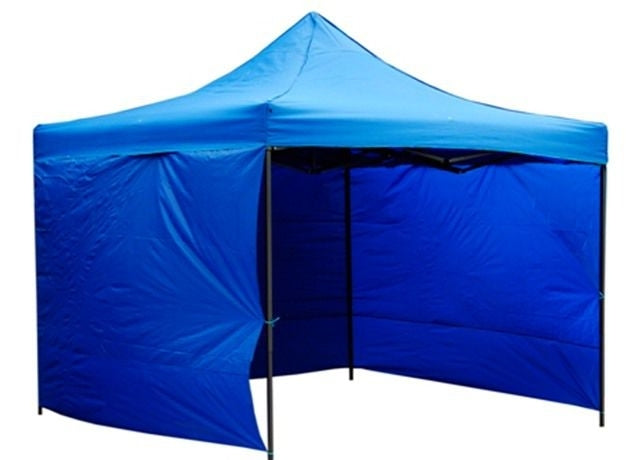 Pavilion pliabil gradina si expozitii cu 3 pereti si 2 x 2m