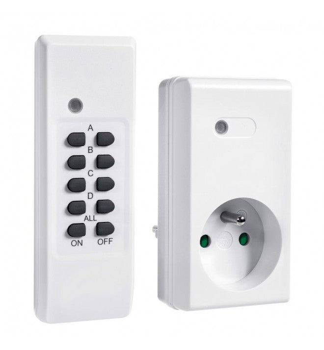 Priză cu telecomandă, 250V/16 A - 3680W