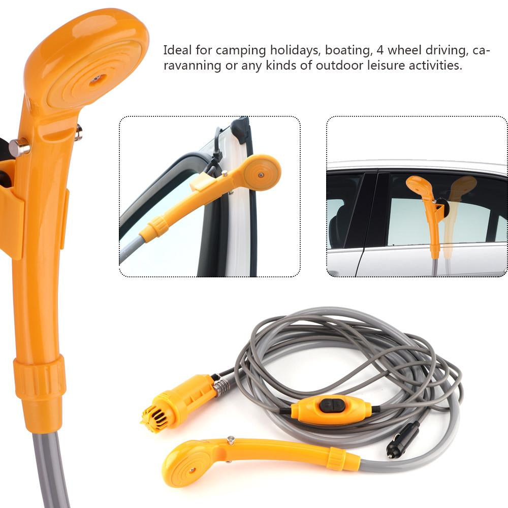 Pompa Dus cu Presiune Portabil Camping Shower DC 12V