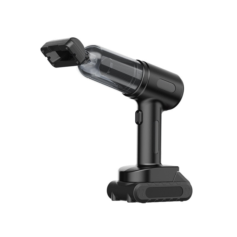 Aspirator Auto Portabil cu 9 Accesorii, pentru Scaune, Covorașe și Spații Înguste