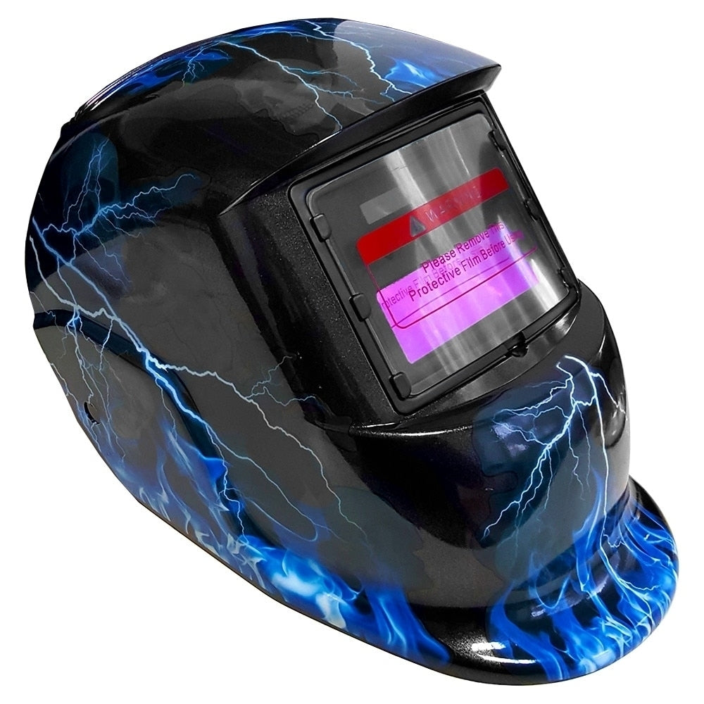 Masca pentru sudat cu cristale lichide si filtru activ