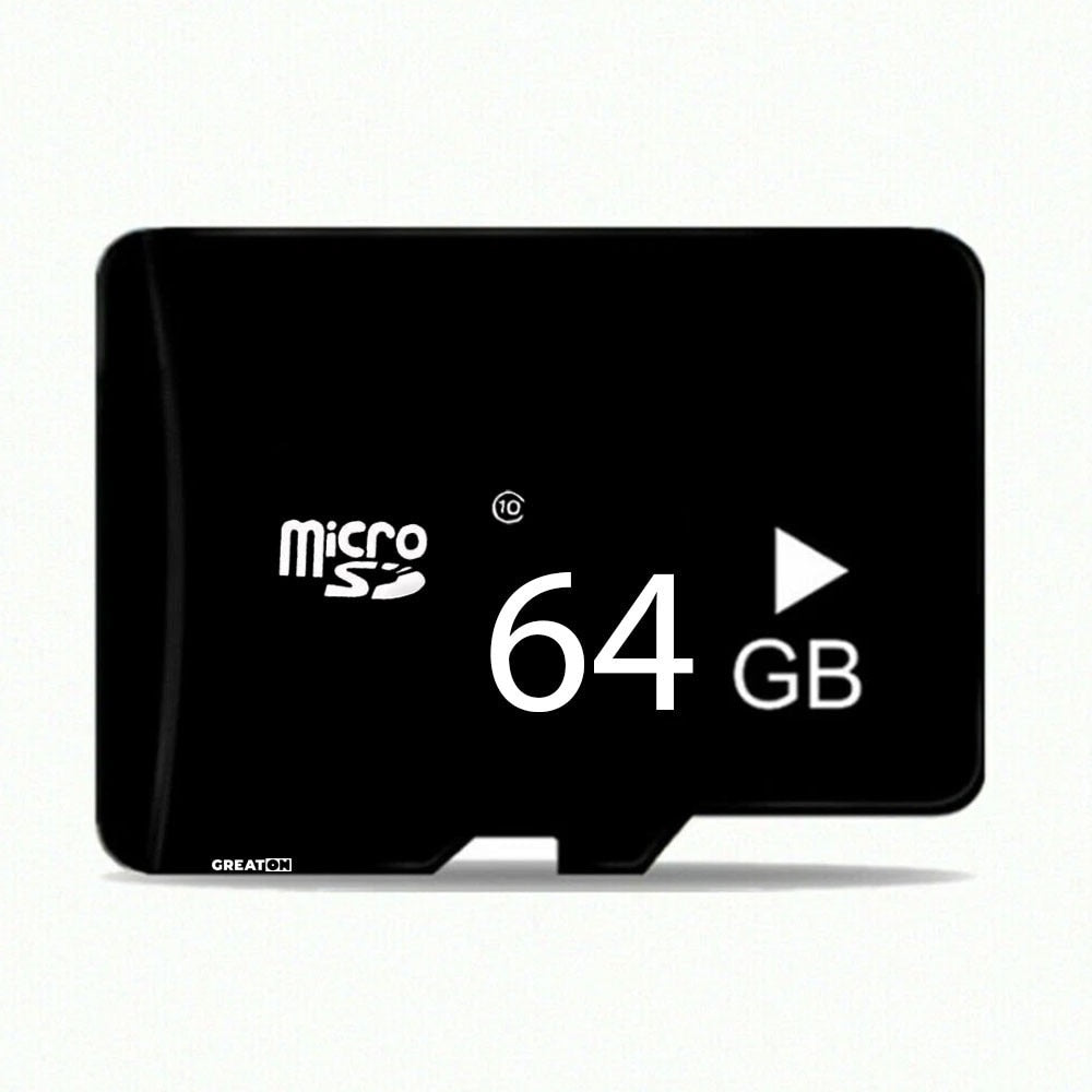 Card de Memorie microSD 64GB pentru Camere de Supraveghere, DVR Auto, Telefoane și Laptop