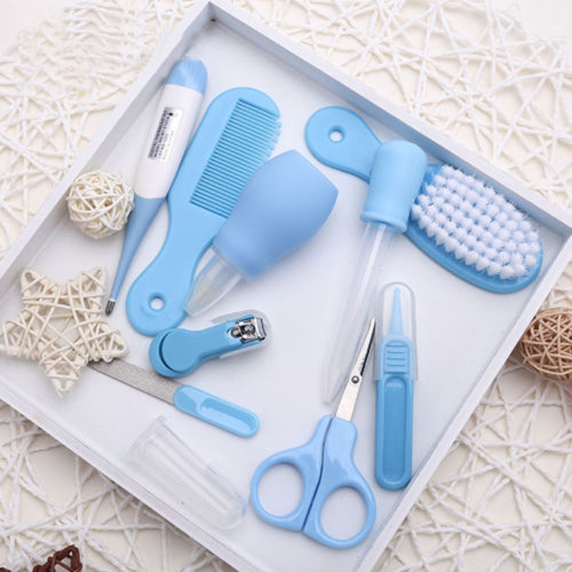 Set pentru ingrijire si igiena a bebelusilor 7 accesorii