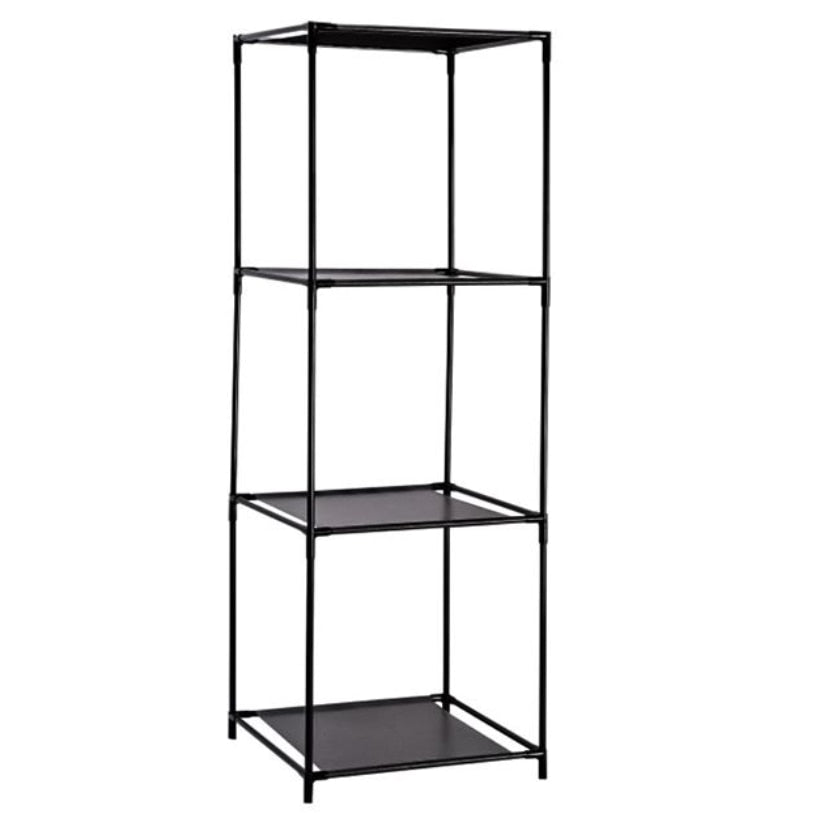 Etajeră Metalică cu 3 Nivele pentru Depozitare – 35×35×102 cm
