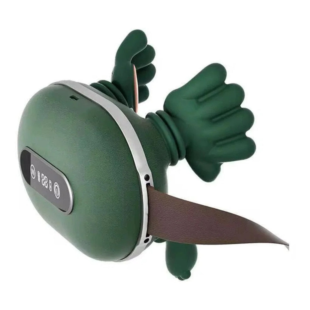 Aparat de Masaj Cervical cu Încălzire, Hands-Free, Acumulator 2000 mAh