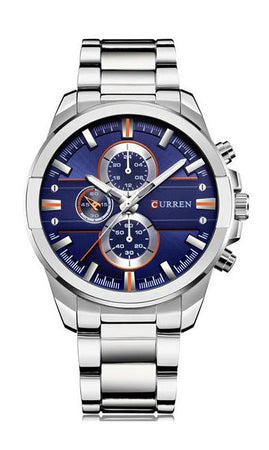 Ceas de mana barbatesc , casual bussines elegant, curea metalica