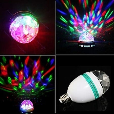 Pachet Promotional ! 1+1 Bec Disco LED RGB