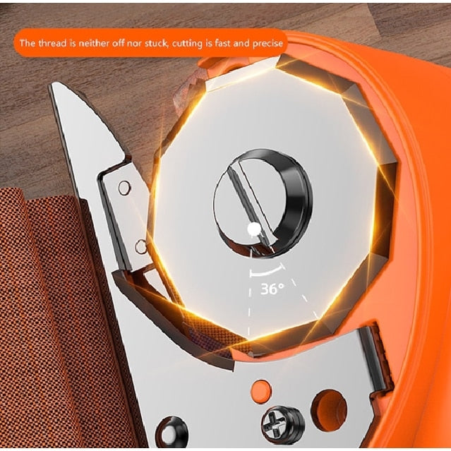 Foarfecă Electrică cu Acumulator pentru Carton, Piele și Mochetă, Tăiere până la 6 mm