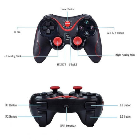 Gamepad Wireless Bluetooth Android-IOS,PS3, Windows