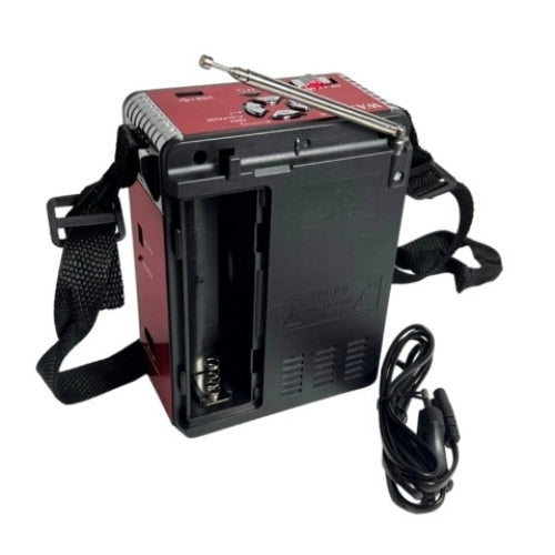 Radio portabil XB-182URT, 3 benzi, suport card SD/USB.