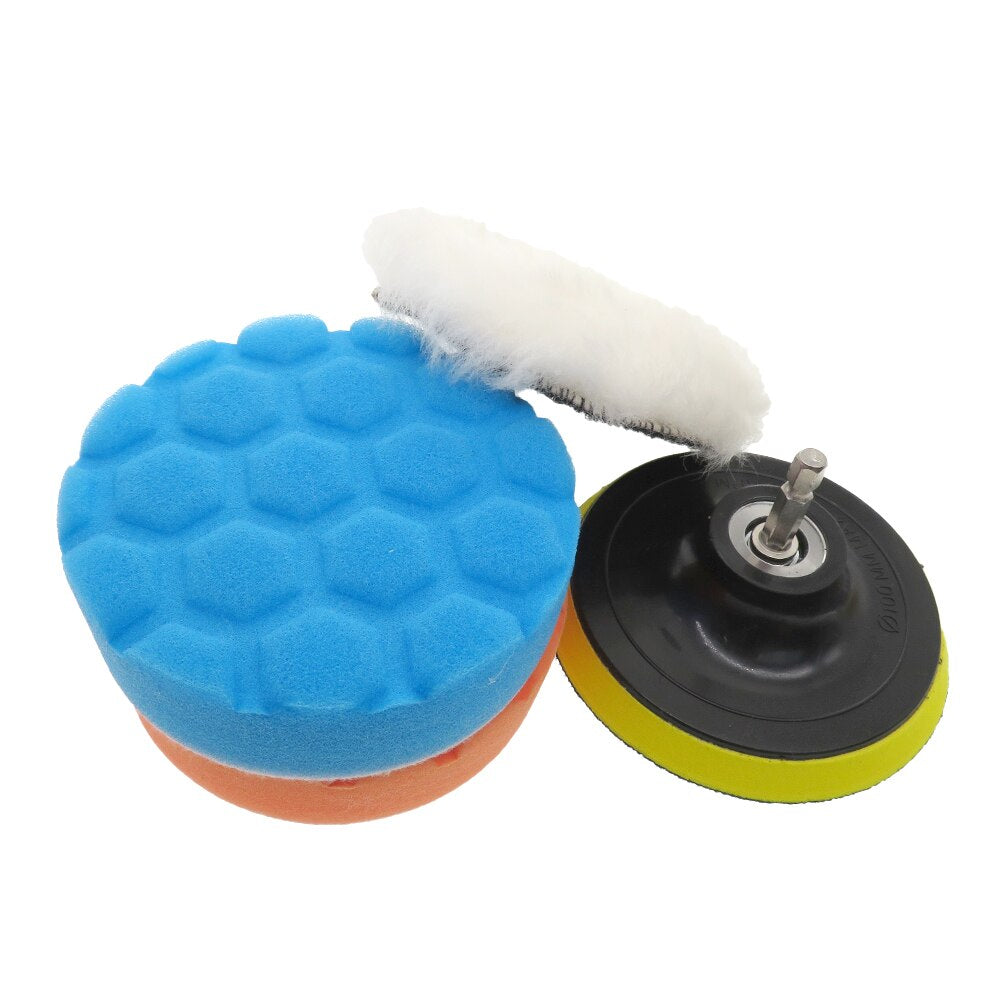 Set de lustruire si polisare, 4 piese