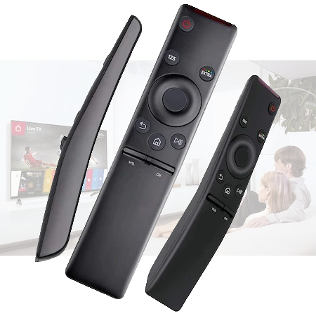 Telecomandă Smart TV Compatibilă Samsung, Înlocuitor pentru Seriile UE M și MU