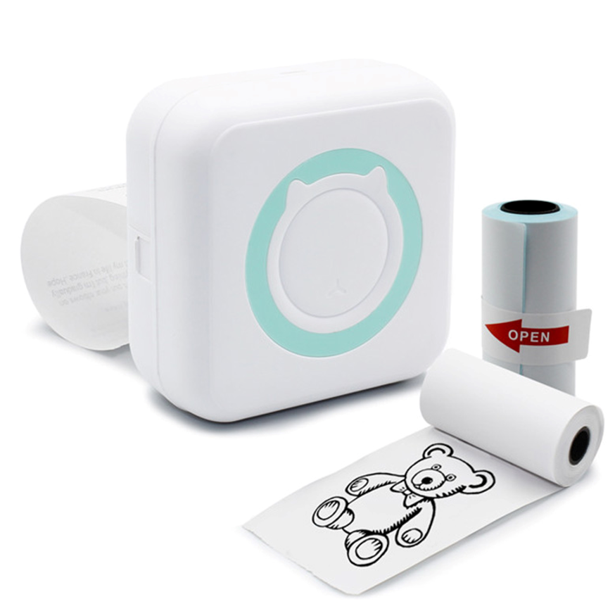 Mini imprimanta termica, portabila, bluetooth