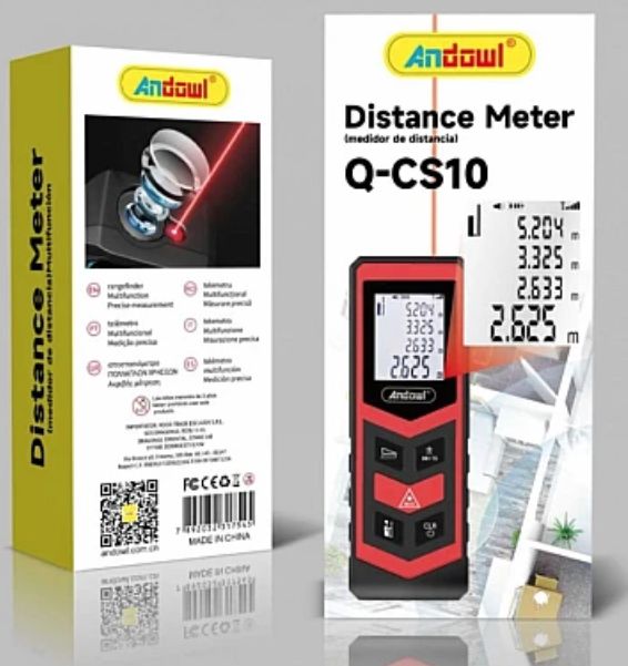 Dispozitiv de masurare a distantei cu laser digital